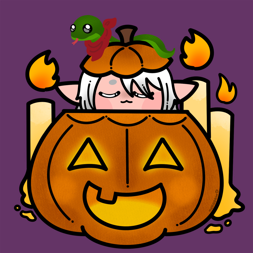 Spooky Amon by Saeta