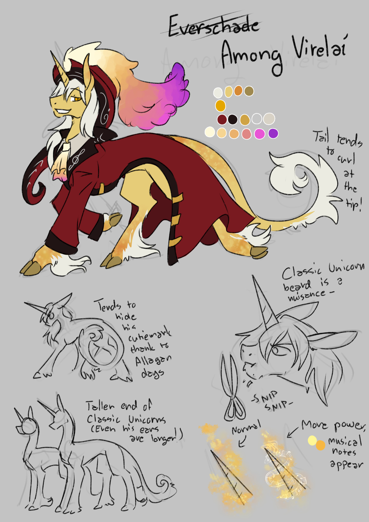 Among Virelai - Amon as a Pony by Dogi Crimson