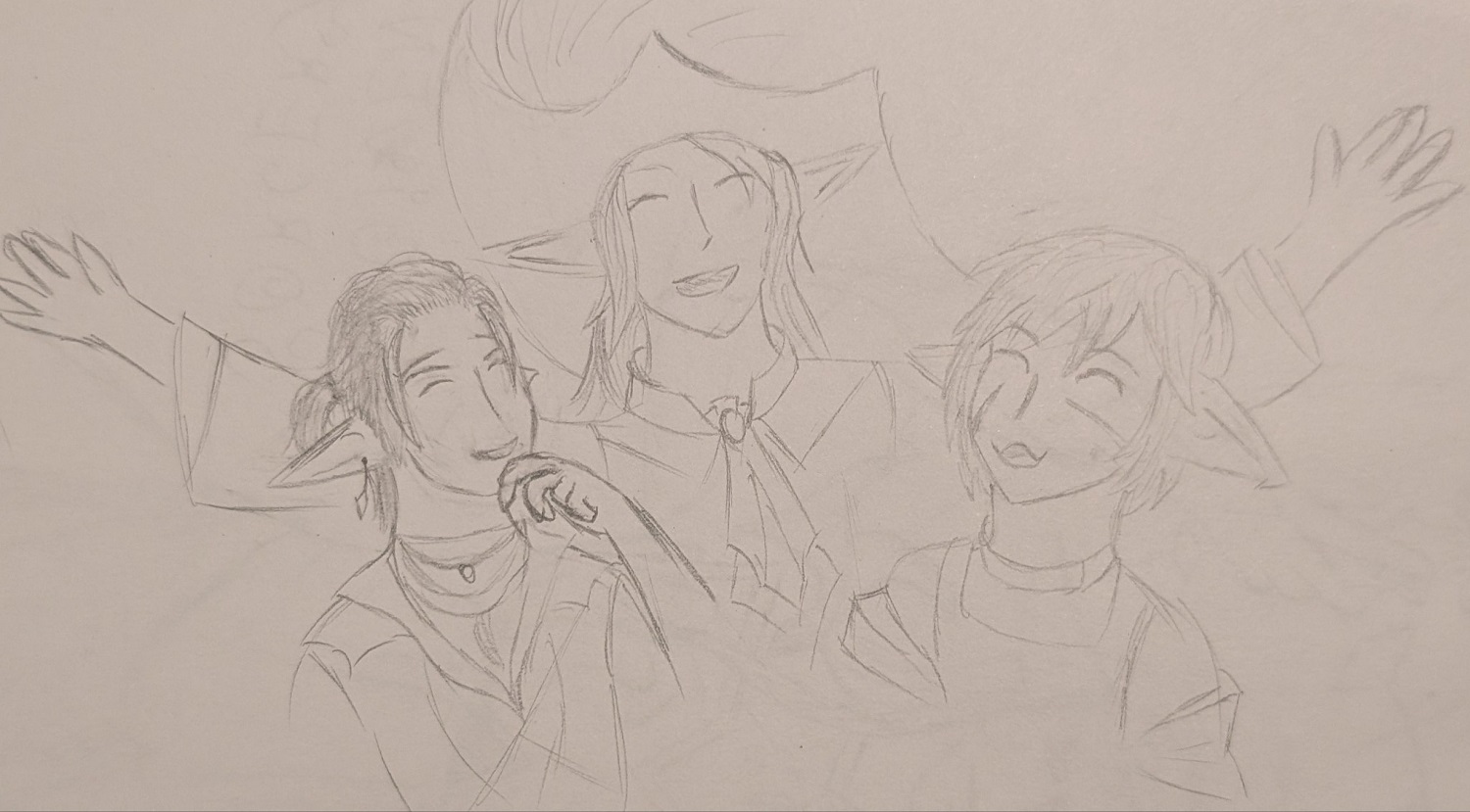 Rinji, Amon, and Howler by Serifyism