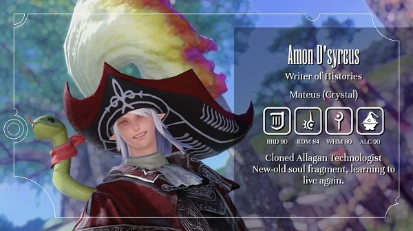 FFXIV: How to Make a FFXIV Character Card Spot of Mummery FFXIV Blog